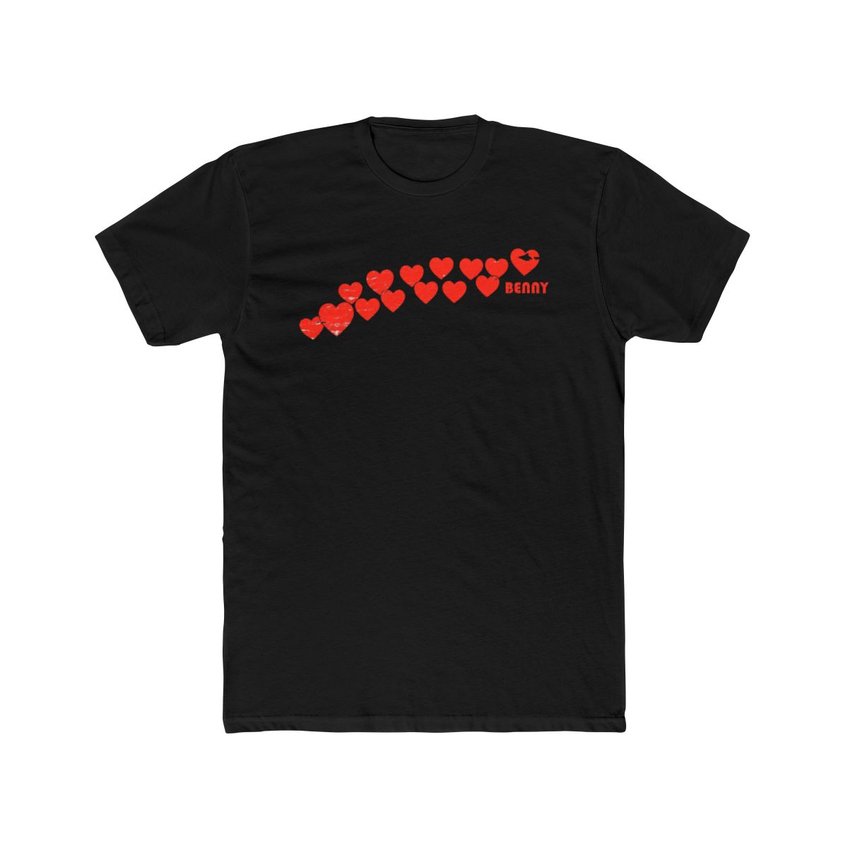 Benny Hearts Tee | Benson Boone - alternate angle 3, merchandise