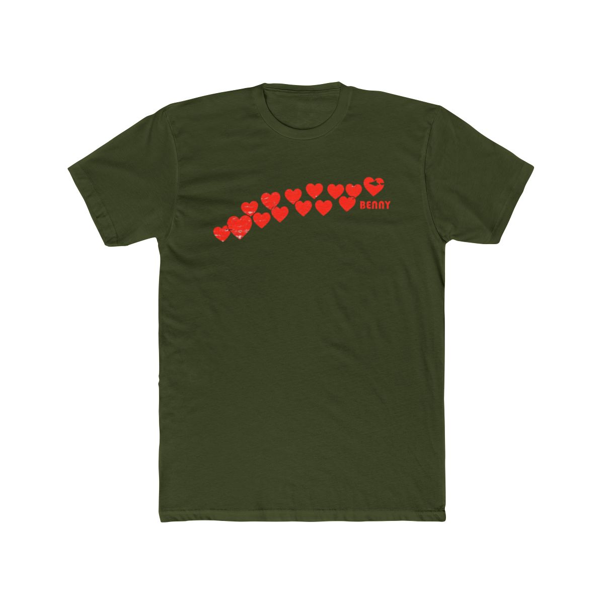 Benny Hearts Tee | Benson Boone - alternate angle 5, merchandise