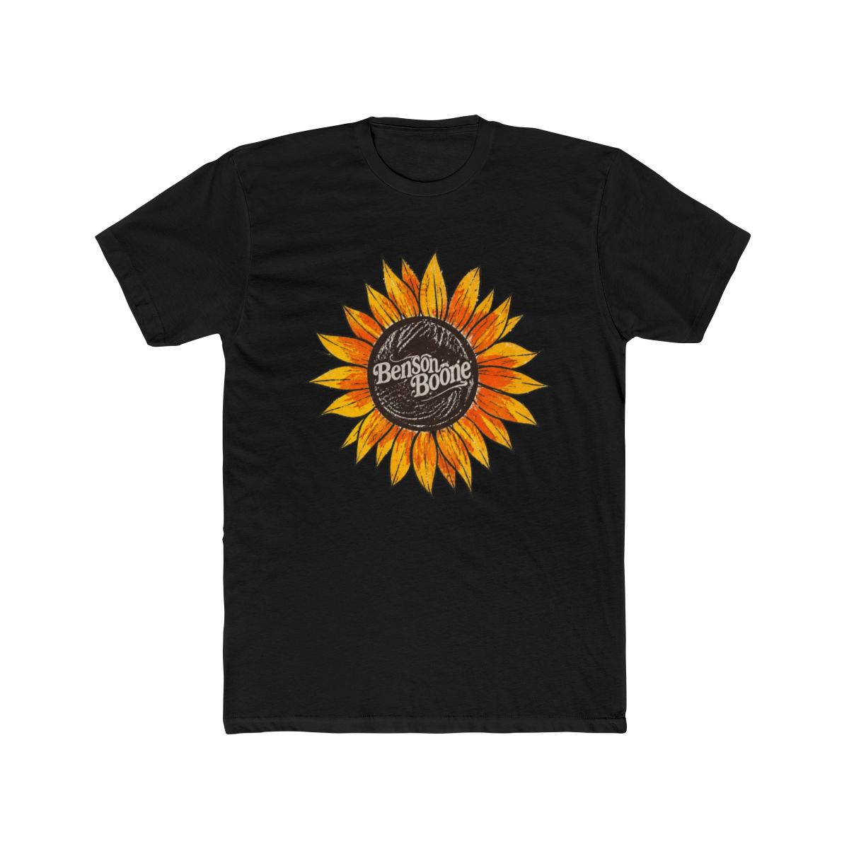 Benson Boone Sunflower Boyfriend Fit Girls T Shirt - alternate angle 3, merchandise