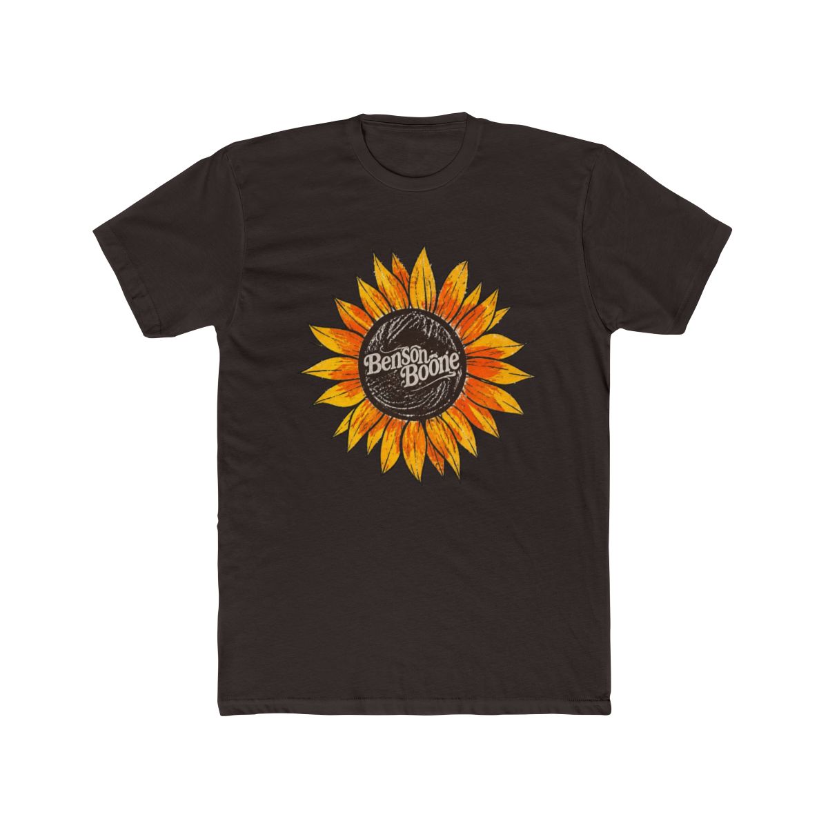 Benson Boone Sunflower Boyfriend Fit Girls T Shirt - alternate angle 2, merchandise