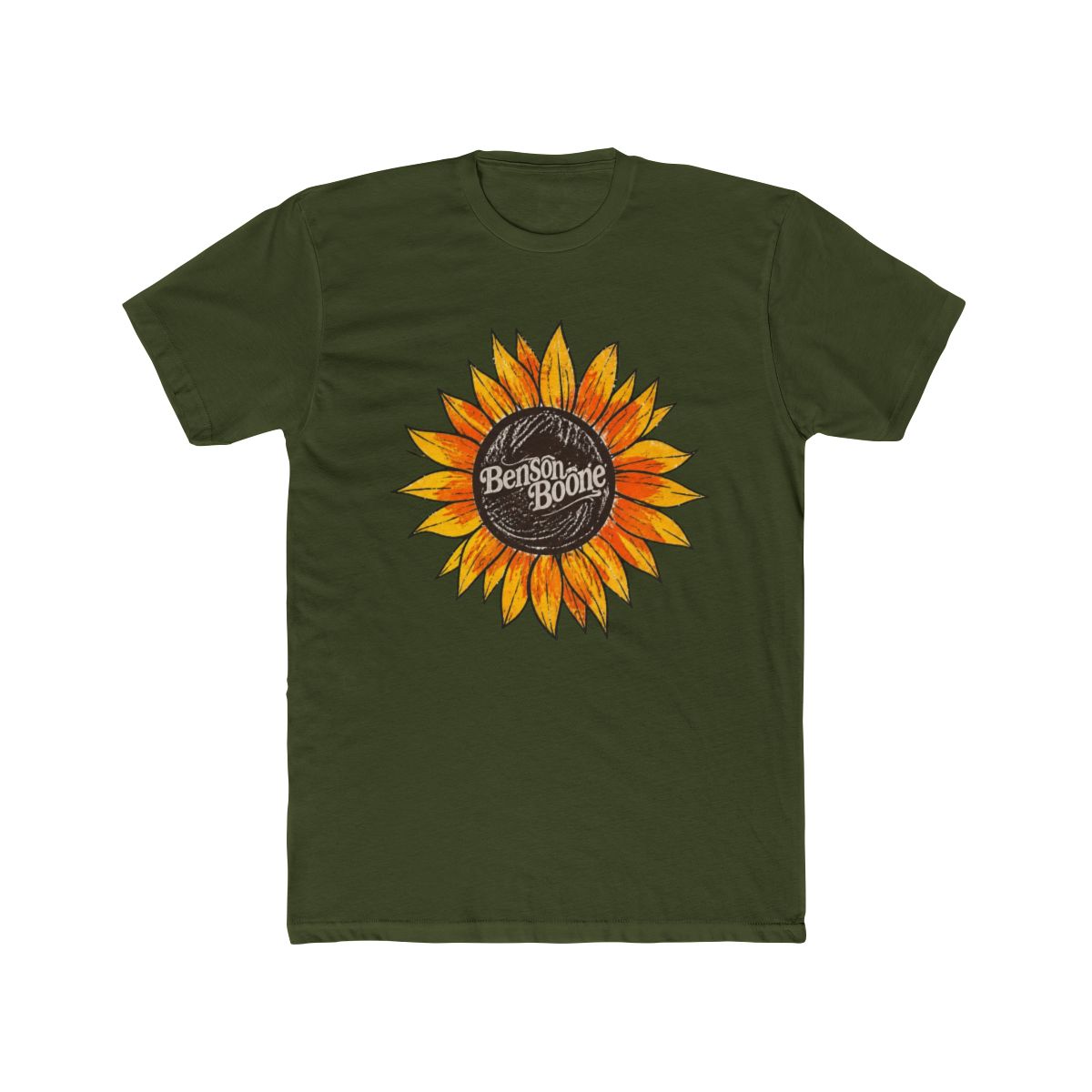 Benson Boone Sunflower Boyfriend Fit Girls T Shirt - alternate angle 5, merchandise