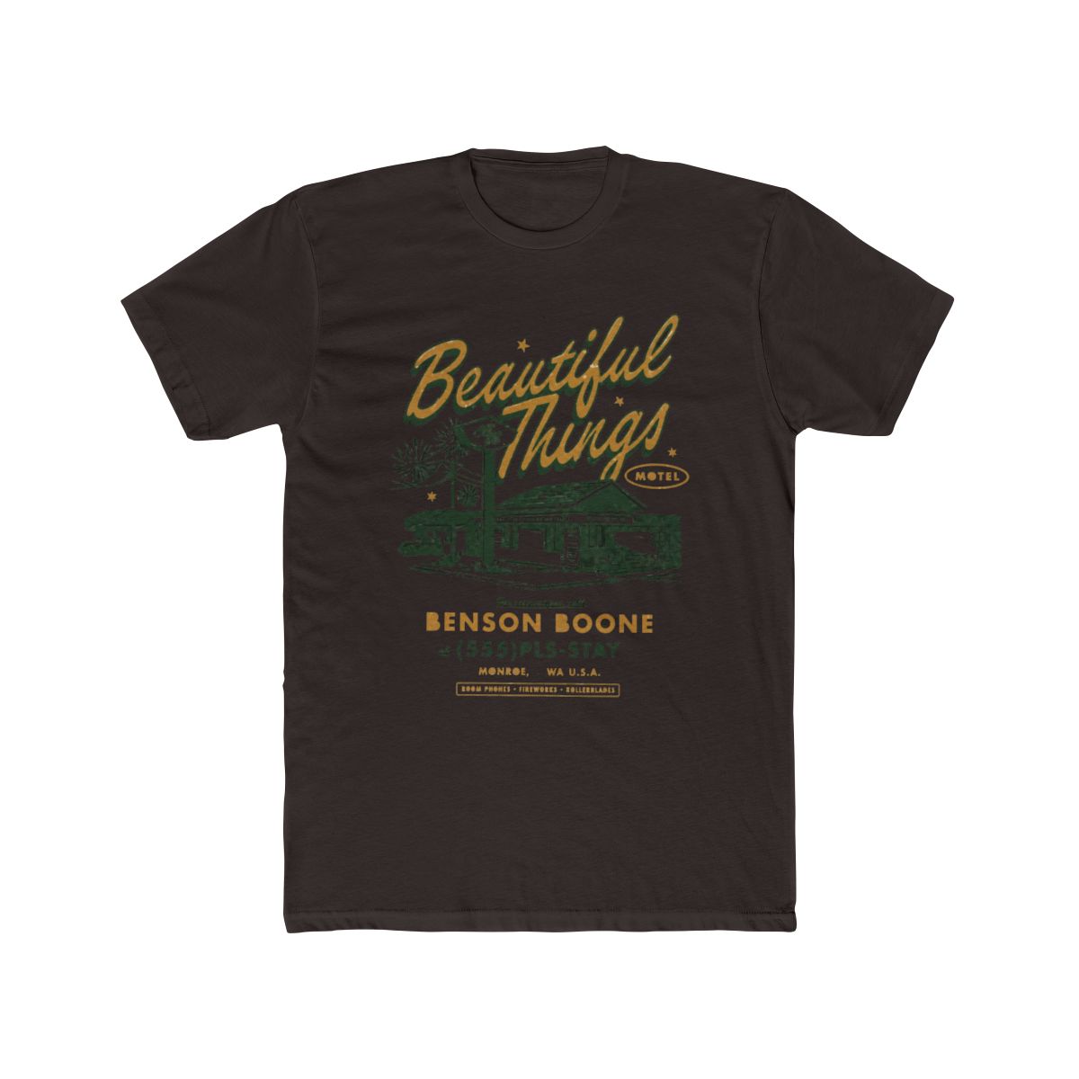 Benson Boone Beautiful Things Motel Tee - alternate angle 2, merchandise