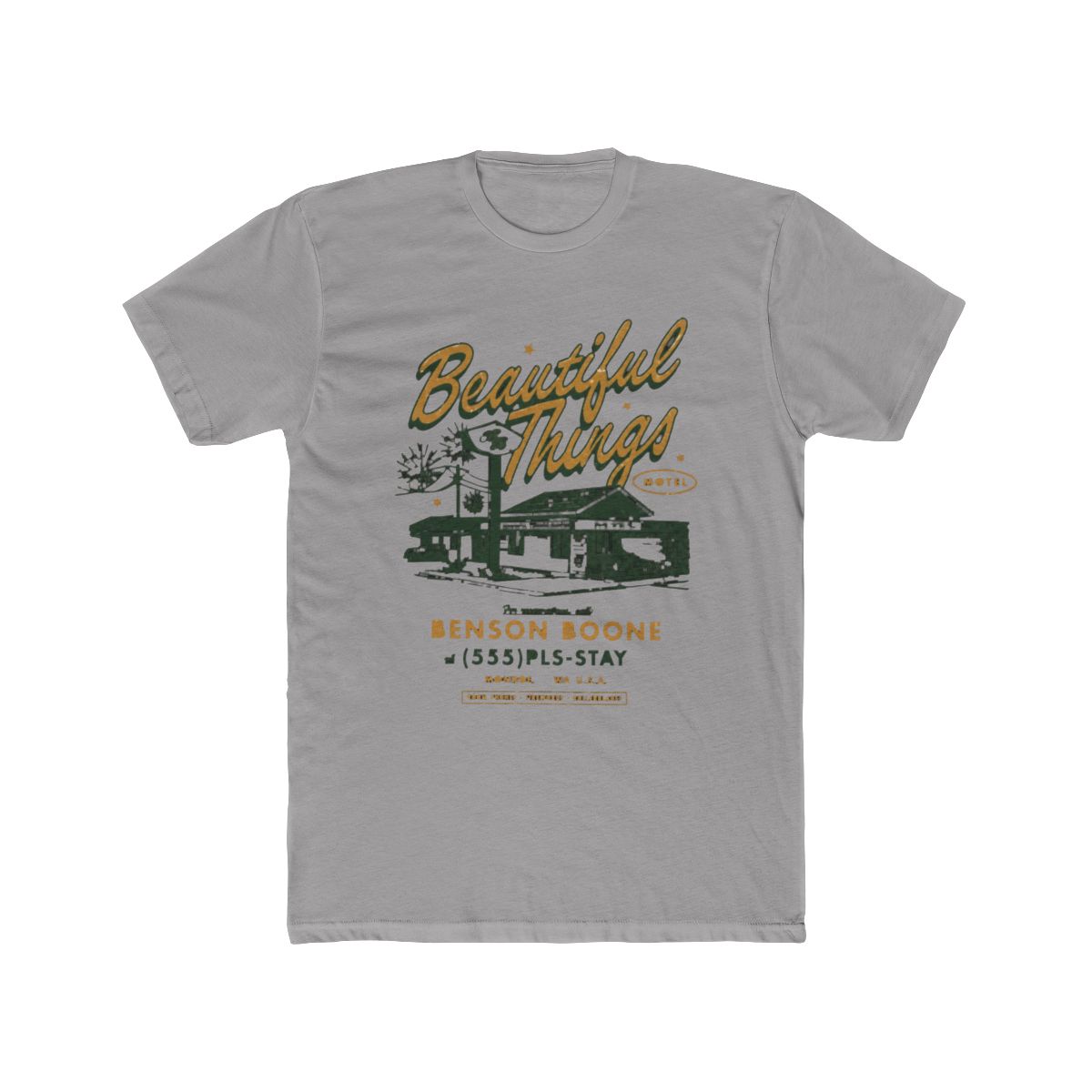 Benson Boone Beautiful Things Motel Tee - Official T-Shirts merchandise