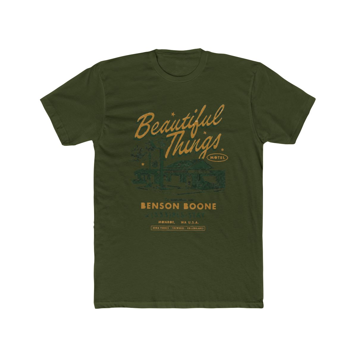 Benson Boone Beautiful Things Motel Tee - alternate angle 5, merchandise