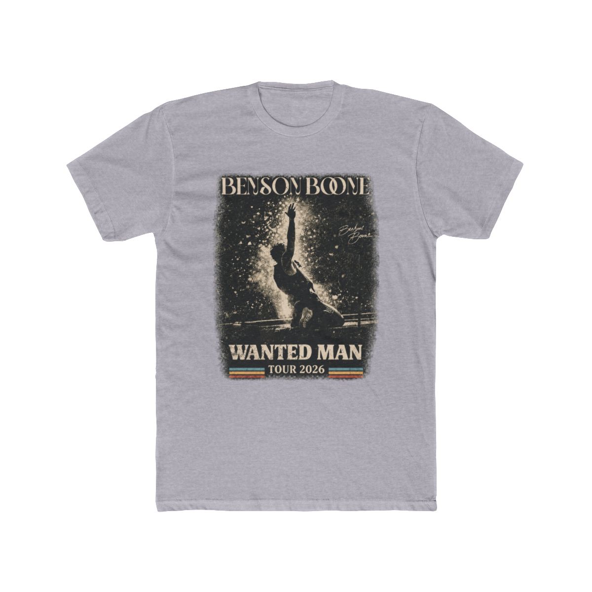 Benson Boone Wanted Man Tour 2026 Shirt, Vintage 90s Bootleg Graphic Tee, Retro Artist Concert Merch, Indie Pop Fan Gift T Shirt | Taste Beauty