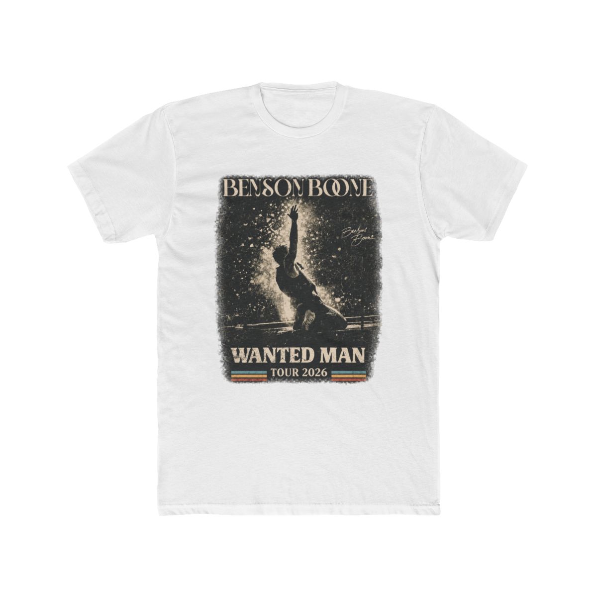 Benson Boone Wanted Man Tour 2026 Shirt, Vintage 90s Bootleg Graphic Tee, Retro Artist Concert Merch, Indie Pop Fan Gift T Shirt | Taste Beauty - Official T-Shirts merchandise