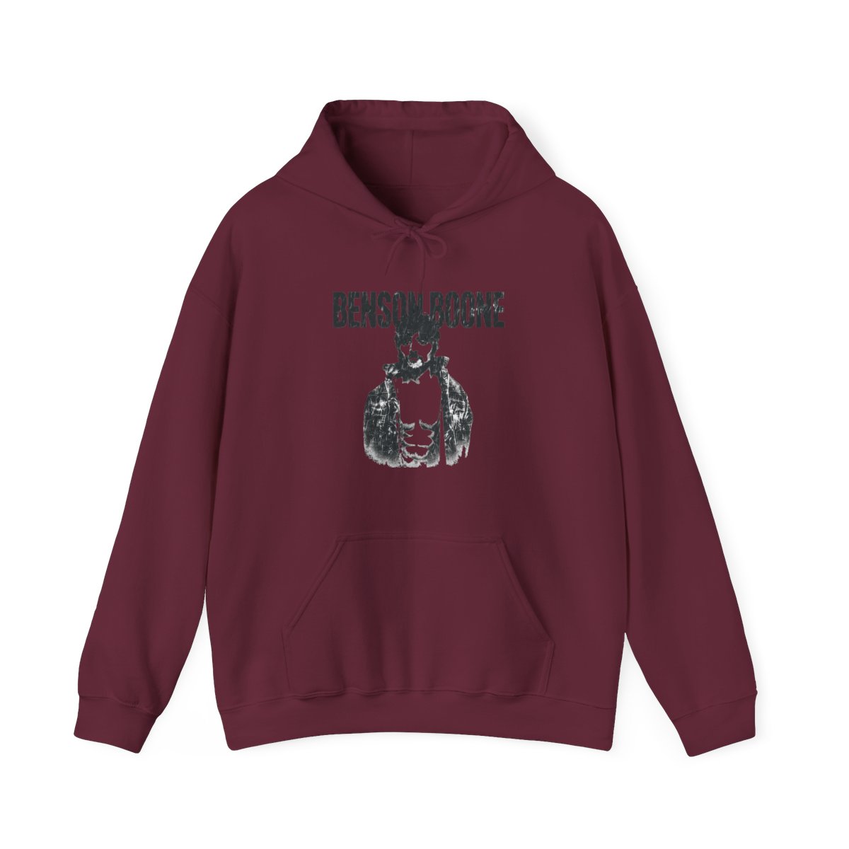Wanted Man Ash Grey Hoodie | Benson Boone - alternate angle 4, merchandise