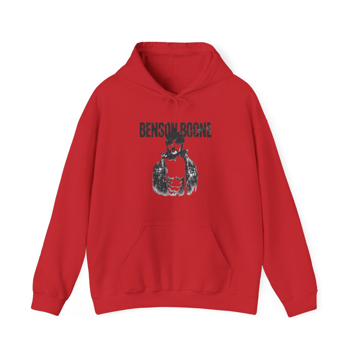 Wanted Man Ash Grey Hoodie | Benson Boone - alternate angle 2, merchandise