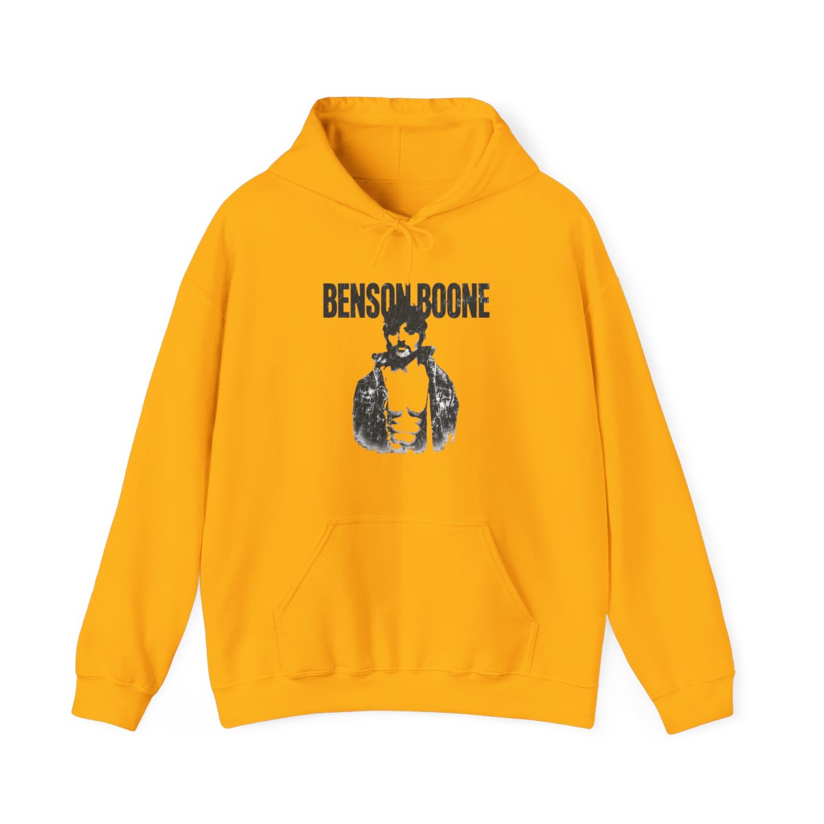 Wanted Man Ash Grey Hoodie | Benson Boone - alternate angle 3, merchandise
