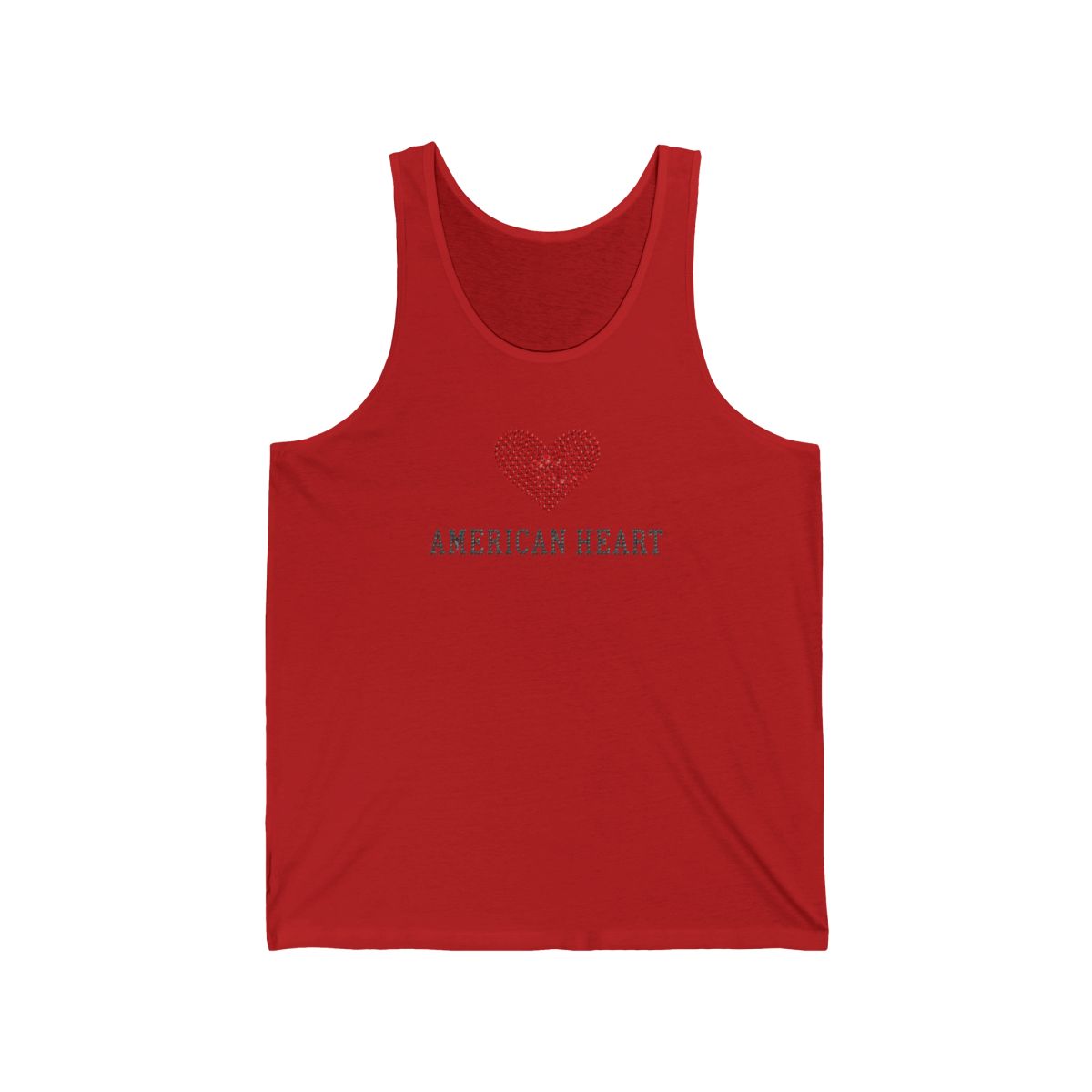American Heart Rhinestone Tank | Benson Boone - alternate angle 3, merchandise
