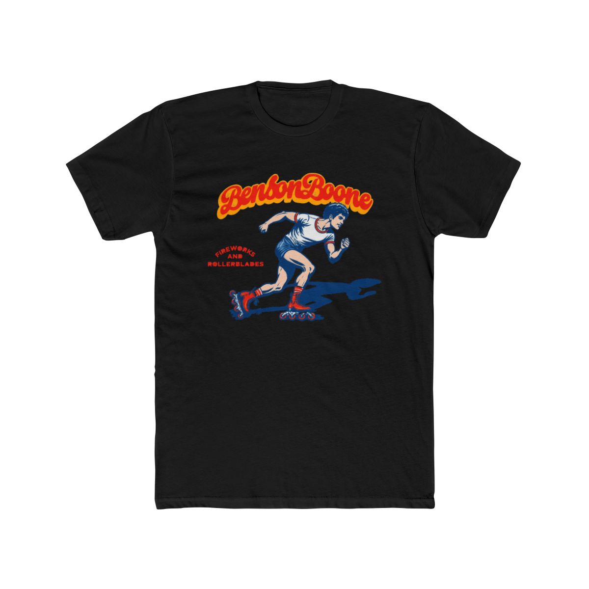 Benson Boone Rollerblading Benny Ringer Tee - alternate angle 3, merchandise