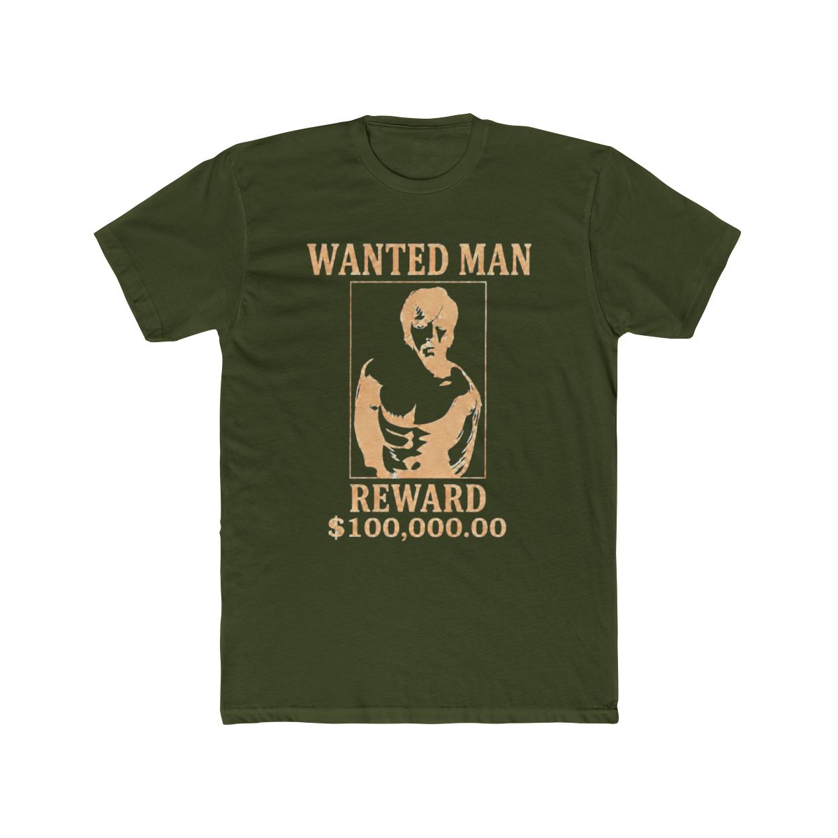 Benson Boone Wanted Man World Tour 2026 Merch Official Trailer Exclusive Wanted Man Artwork Acid Washed T Shirt - MerchReport - alternate angle 5, merchandise