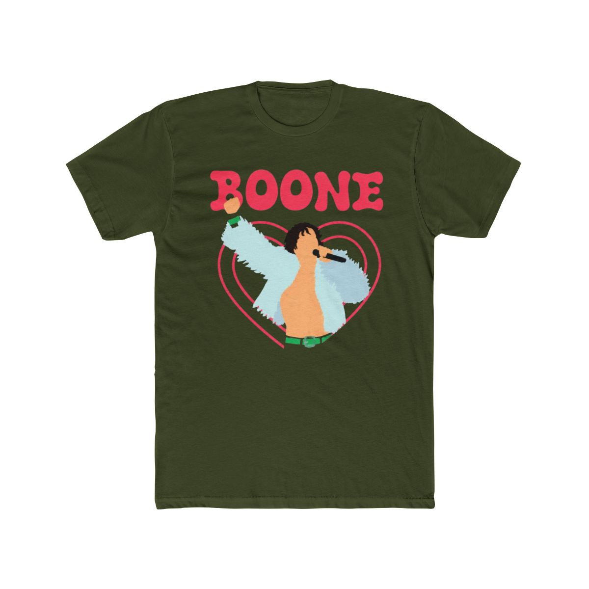 Boone Heart T Shirt | Benson Boone - alternate angle 5, merchandise