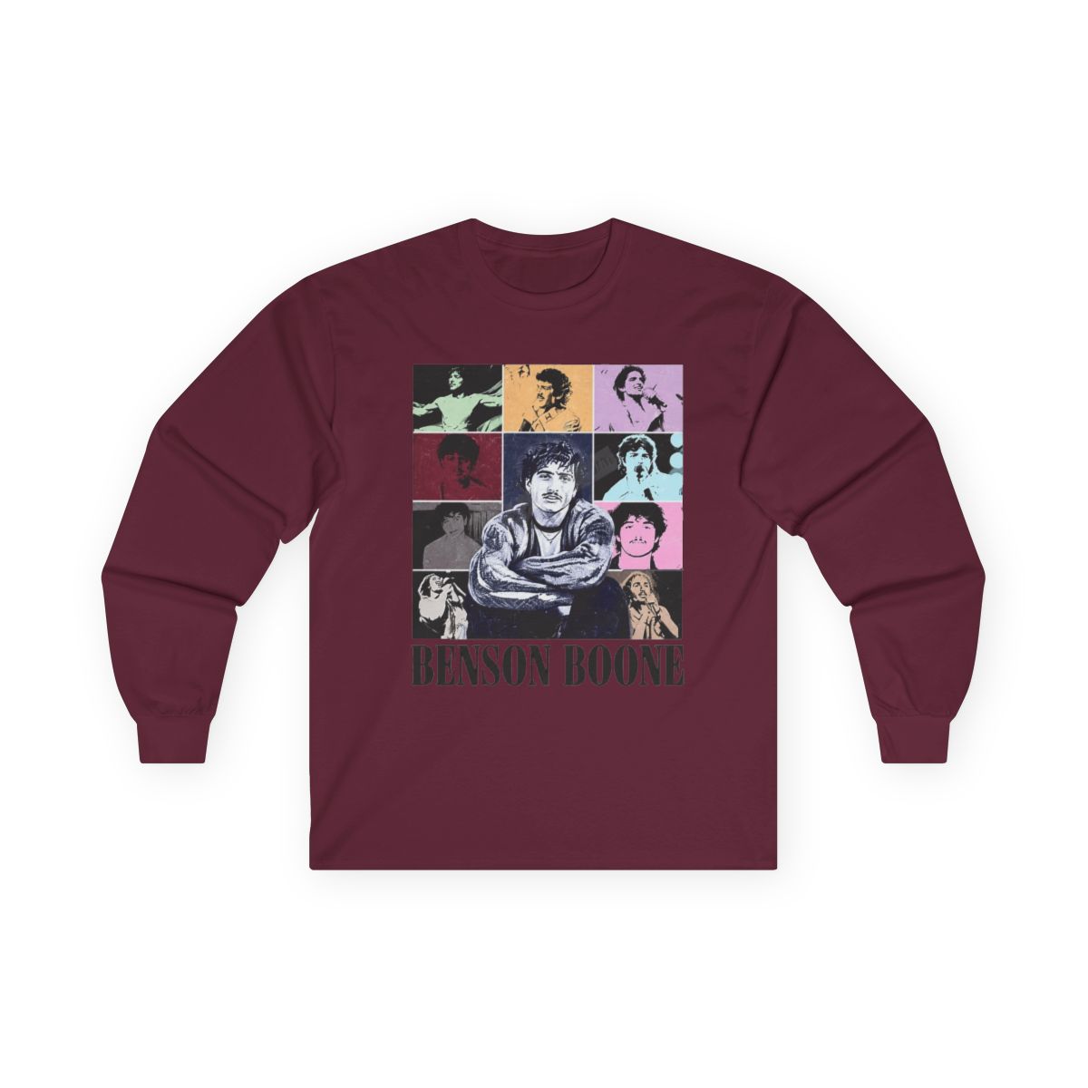 Benson Boone American Heart Tour 2025 Shirt, Long Sleeve, long sleeve, and - alternate angle 3, merchandise