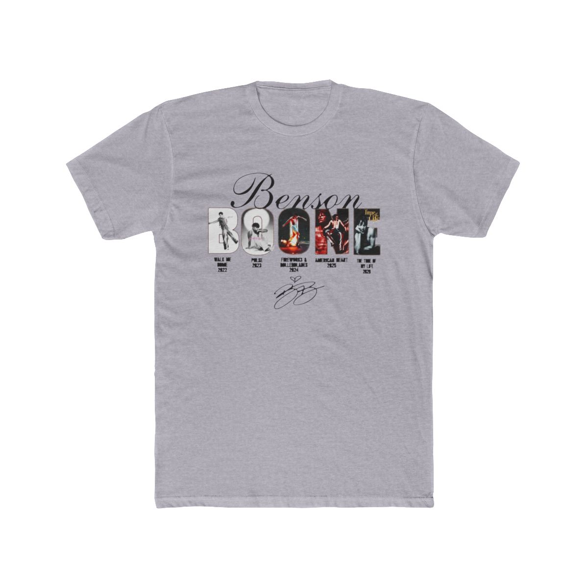 Benson Boone World Tour 2026 Shirt, Eras Chronology Signature T Shirt, Fireworks & Rollerblades Concert Merch Gift | Taste Beauty