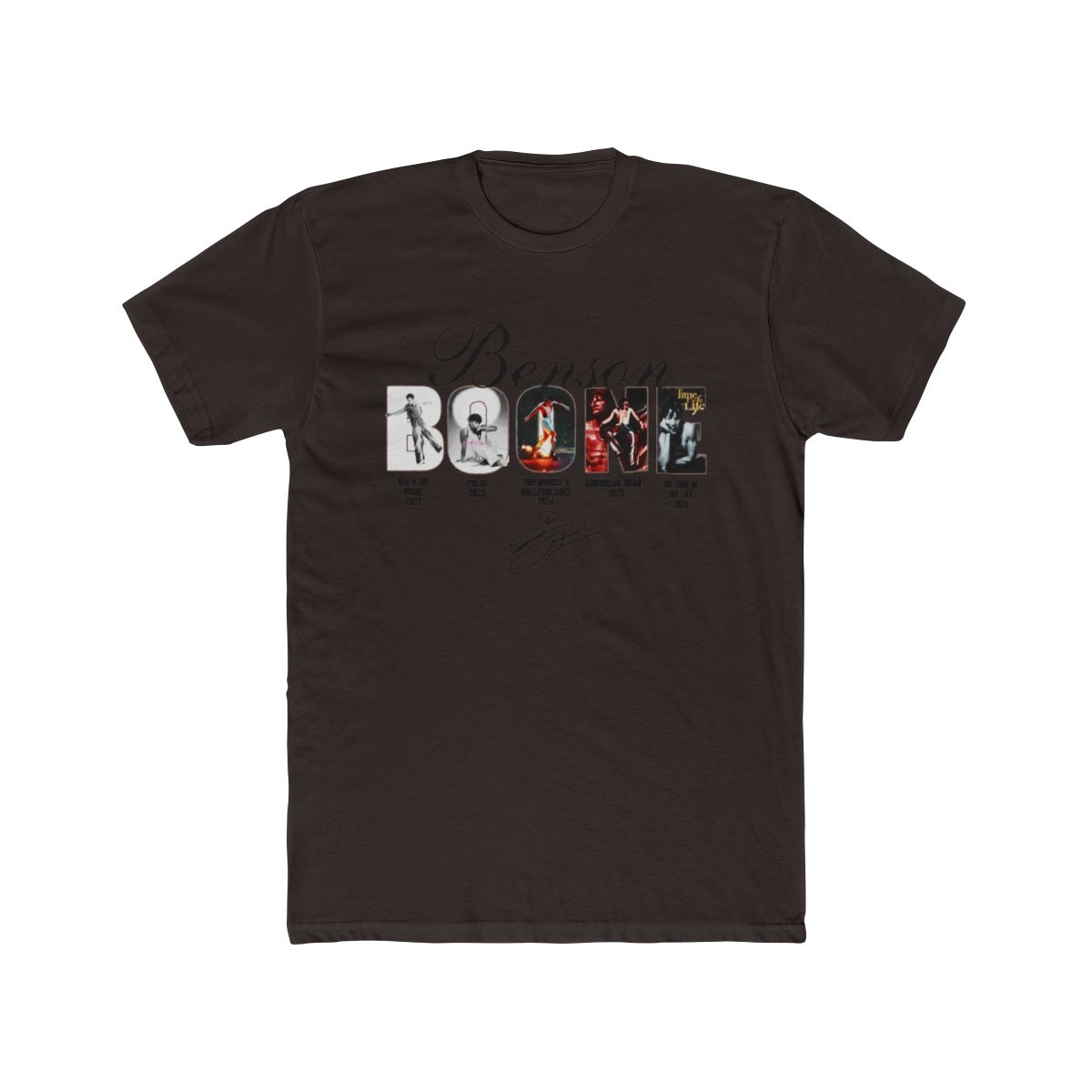 Benson Boone World Tour 2026 Shirt, Eras Chronology Signature T Shirt, Fireworks & Rollerblades Concert Merch Gift | Taste Beauty - alternate angle 2, merchandise
