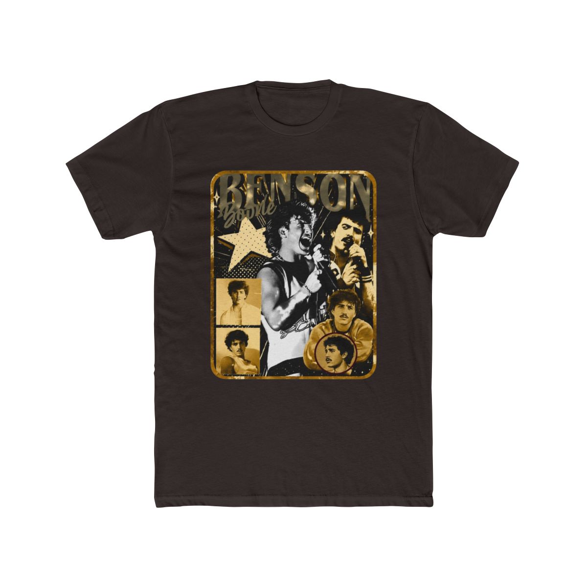Benson Boone Retro Collage Merch Music Fan Apparel Gift T Shirt - alternate angle 2, merchandise
