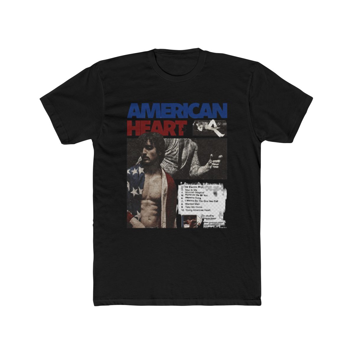 Benson Boone American Heart Album Merch T Shirt Music Tour Tee S-5XL - alternate angle 3, merchandise