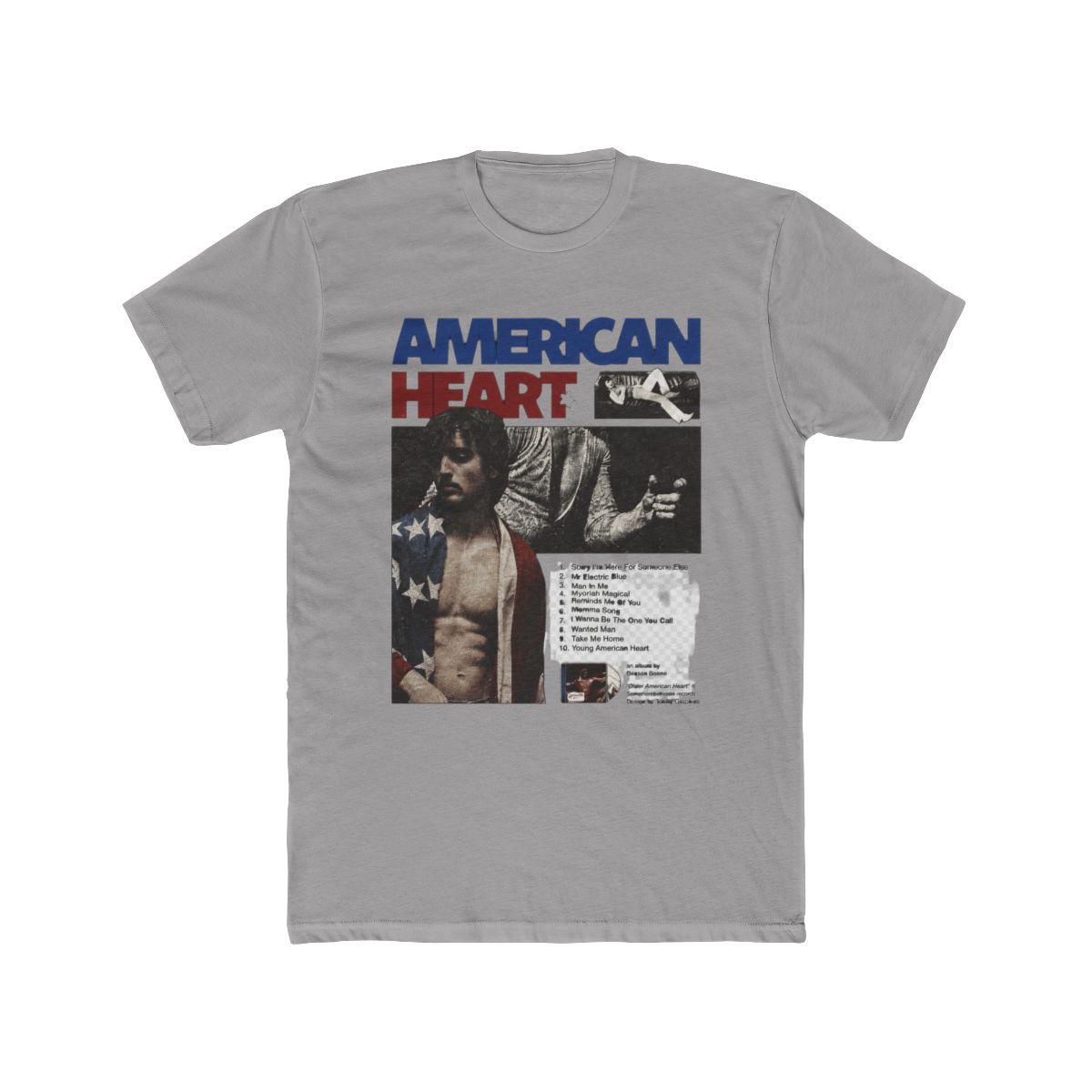 Benson Boone American Heart Album Merch T Shirt Music Tour Tee S-5XL - Official T-Shirts merchandise